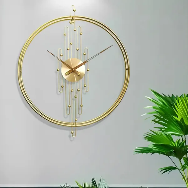Art deco wandklok, 60 cm