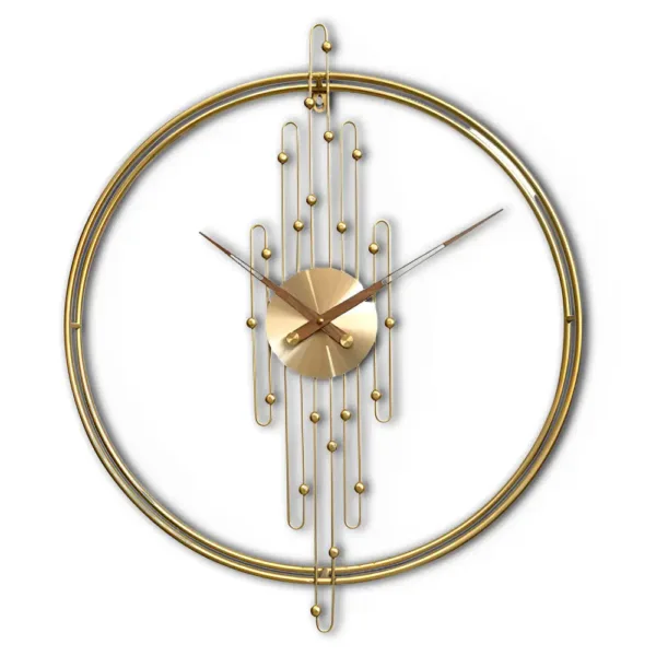 Art deco wandklok, 60 cm