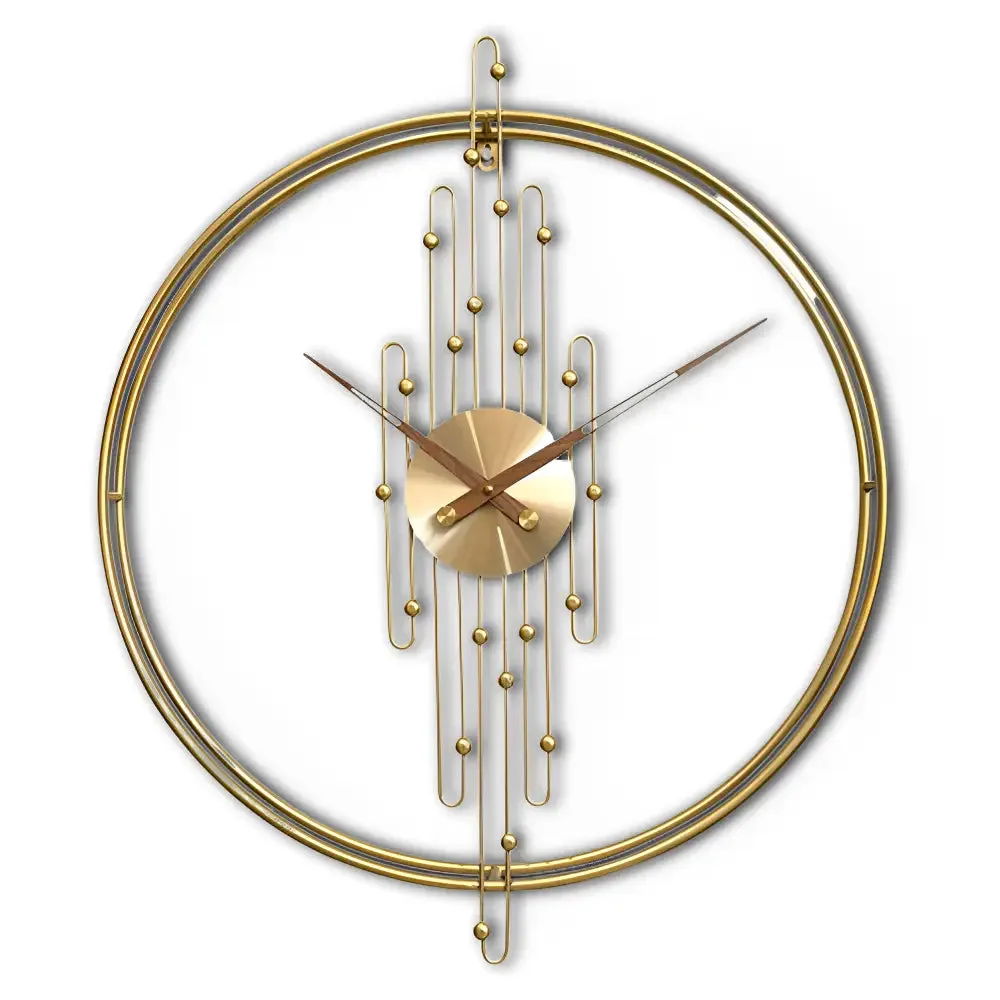 Art deco wandklok, 60 cm
