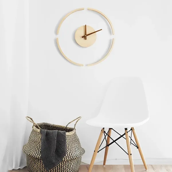 Horloge Murale Cercle Minimaliste