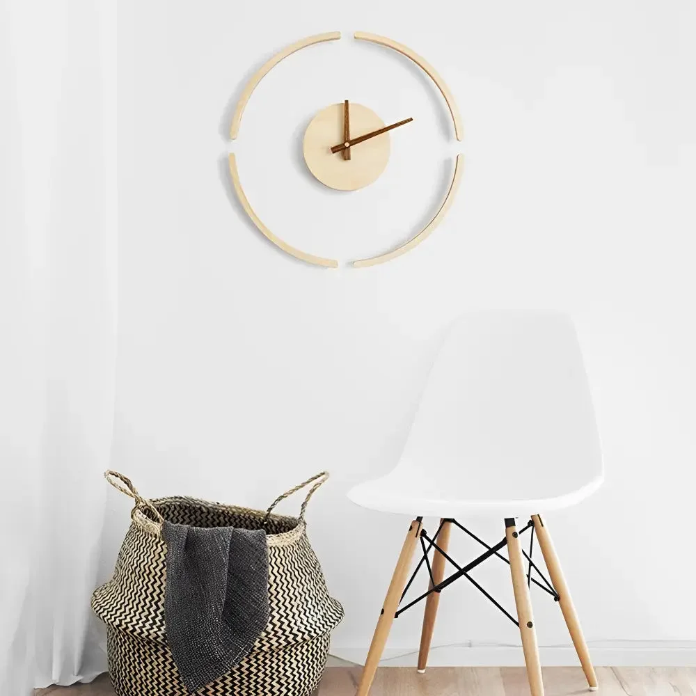 Horloge Murale Cercle Minimaliste