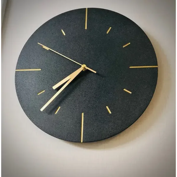 Horloge Murale Imitation Ciment