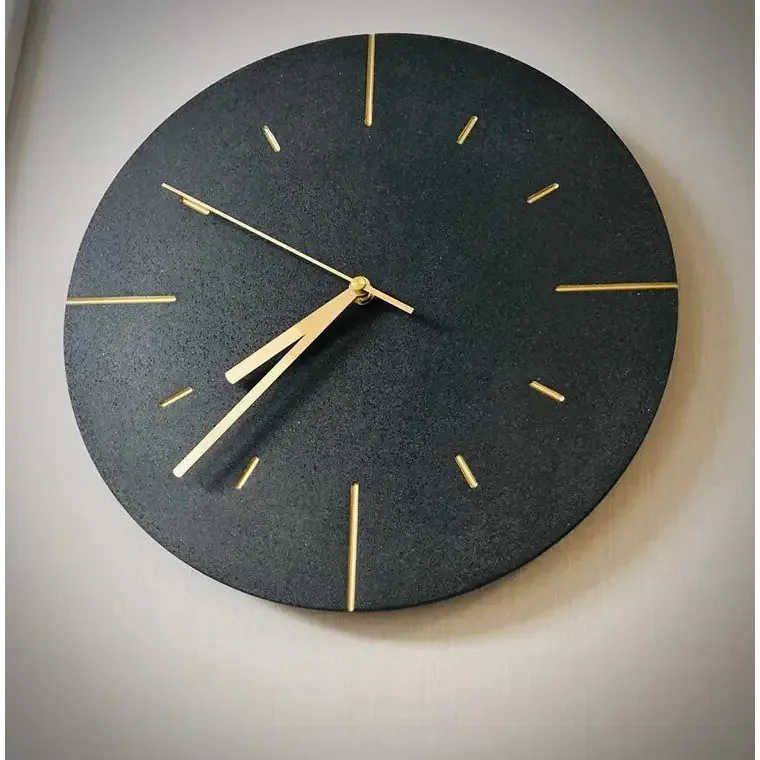 Horloge Murale Imitation Ciment