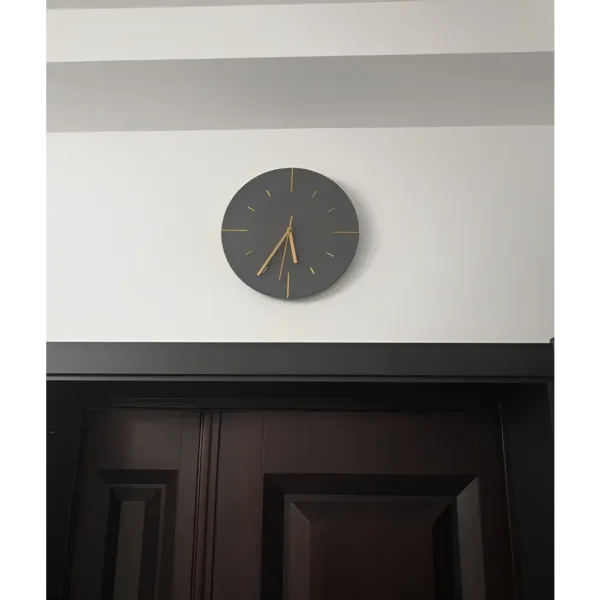 Horloge Murale Imitation Ciment