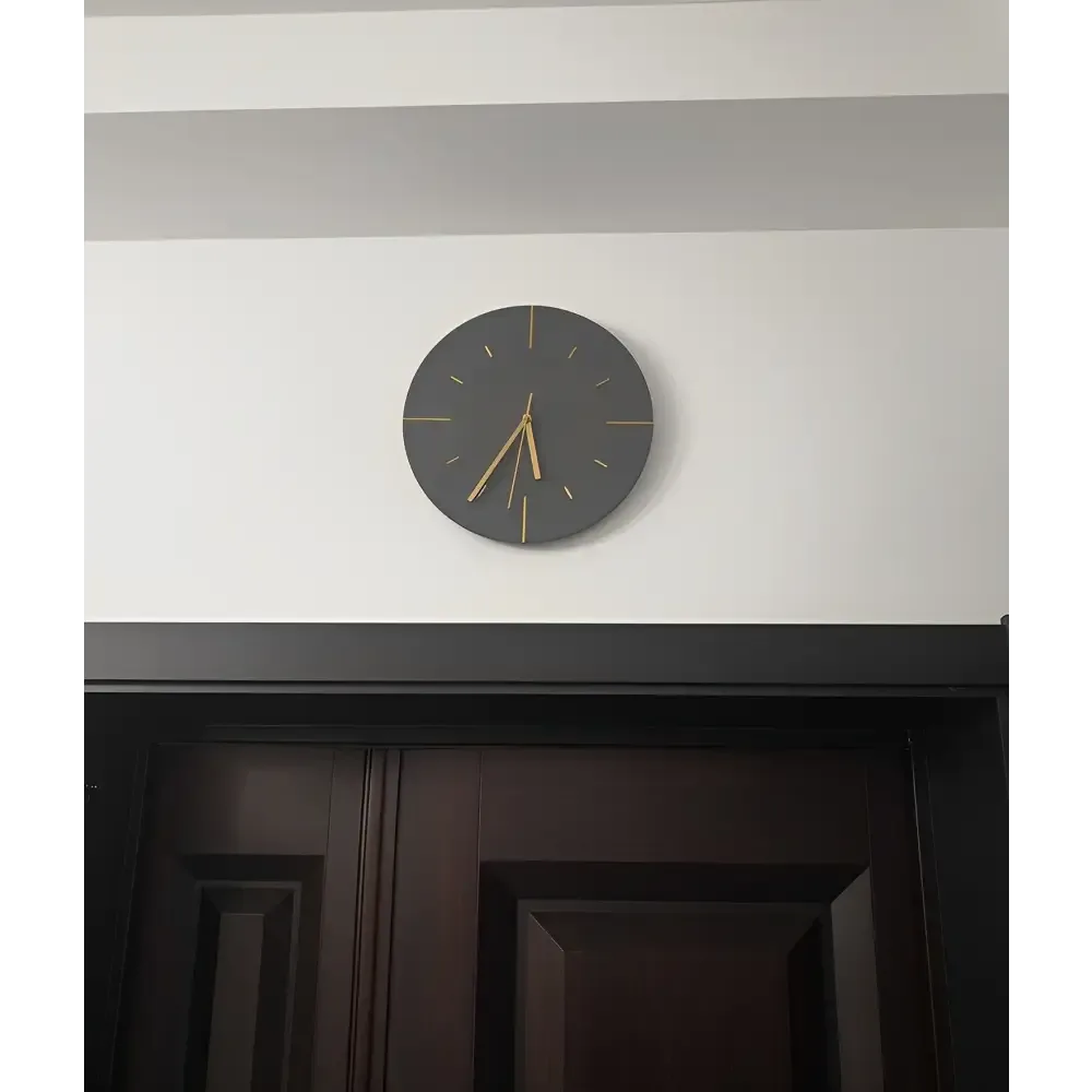 Horloge Murale Imitation Ciment