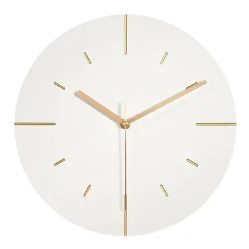 Horloge Murale Imitation Ciment