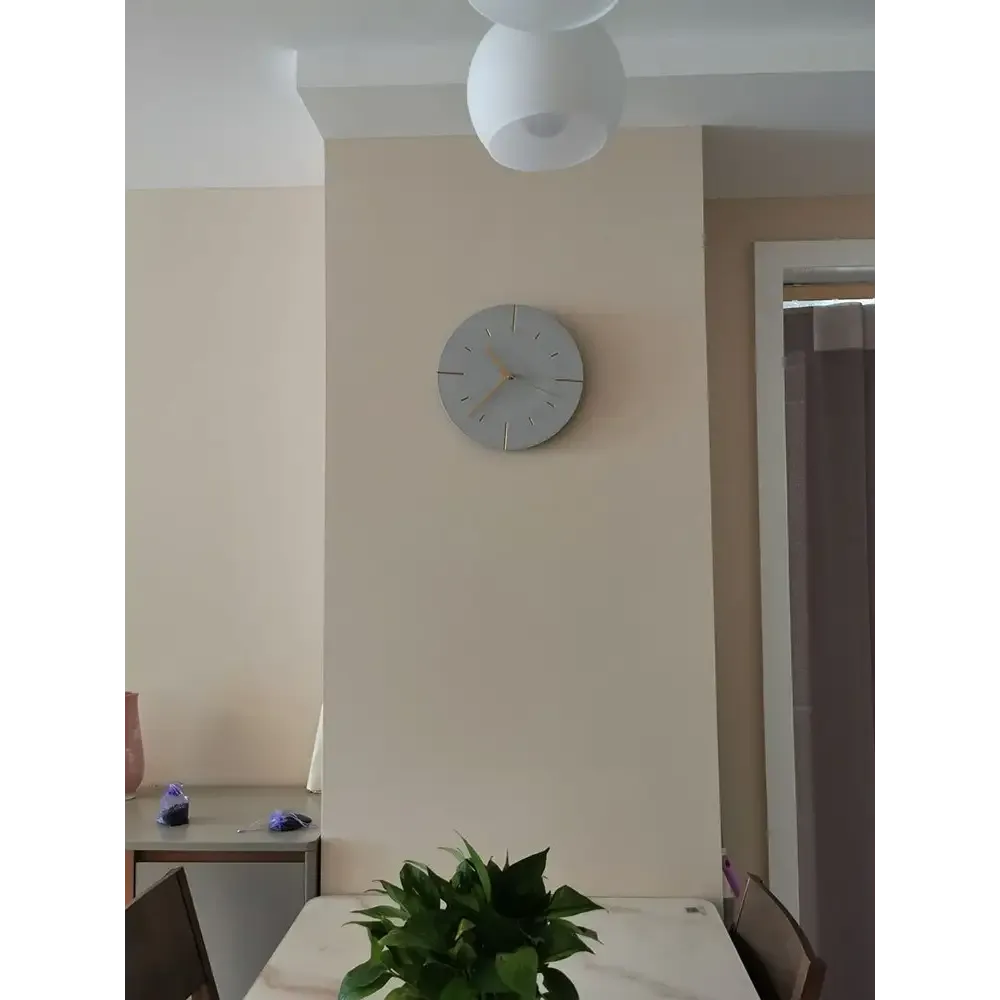 Horloge Murale Imitation Ciment