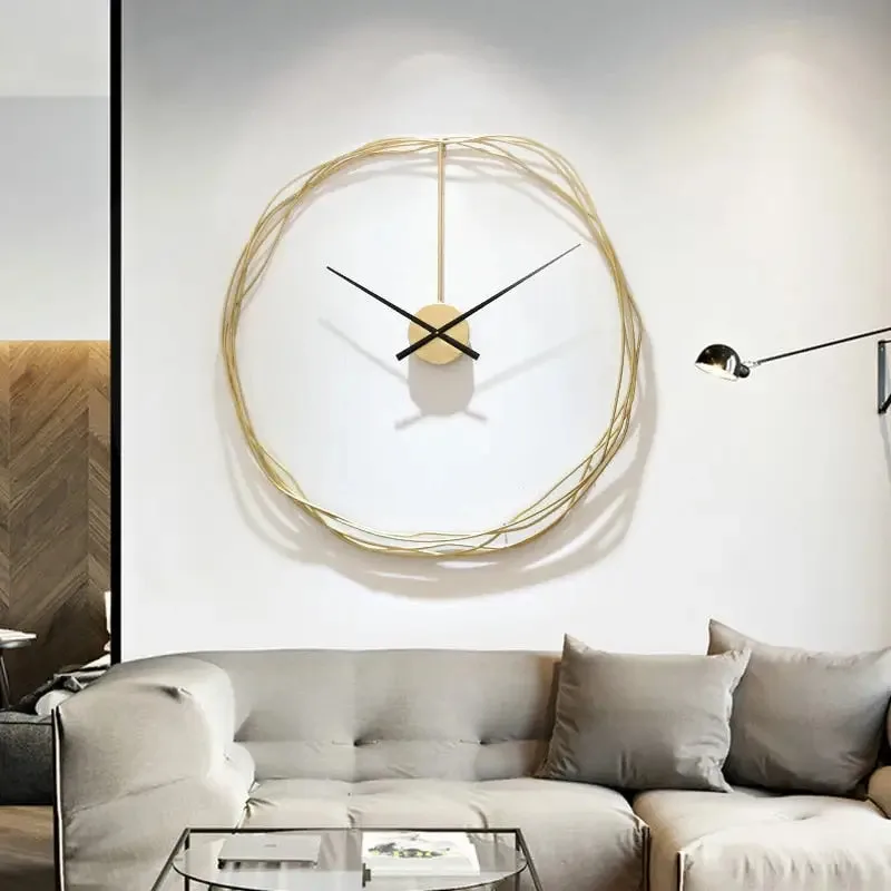 Gouden klok, metalen ontwerp