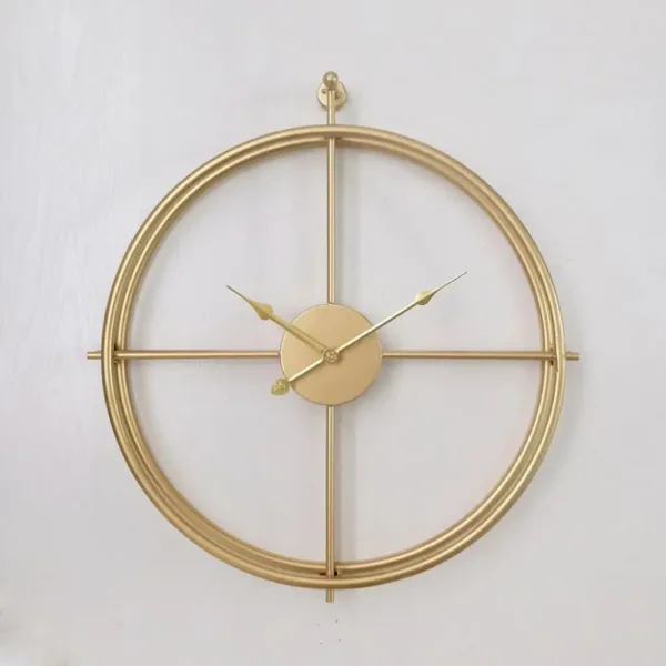 Wandklok pendel, zwart, goud of zilver