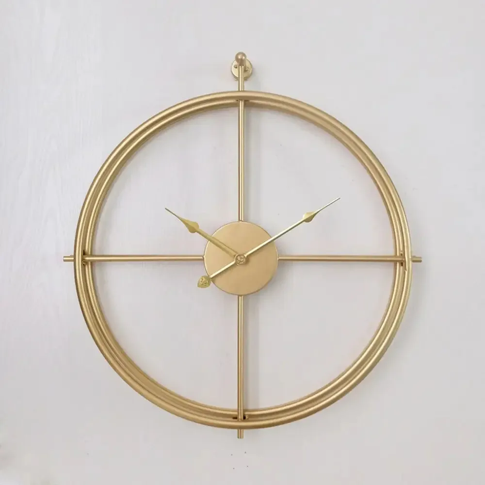 Wandklok pendel, zwart, goud of zilver