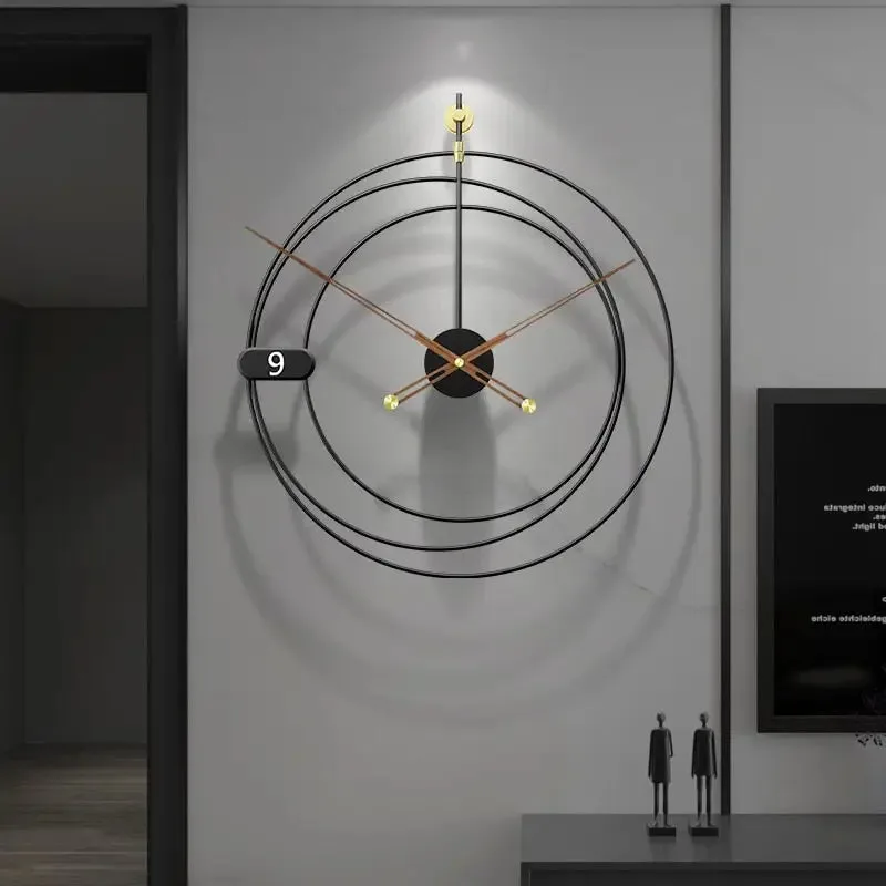 Horloge Murale Géométrique Moderne