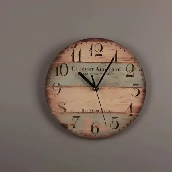 Vintage wandklokken, stijlvol ontwerp