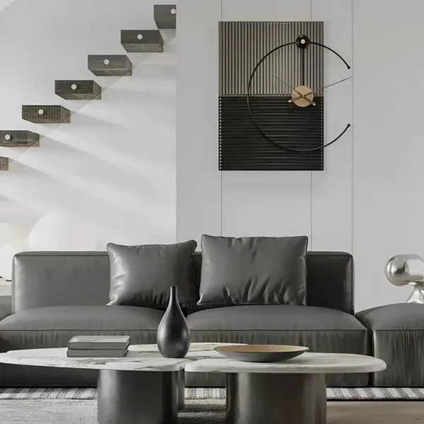 Design wandklokken in verschillende afmetingen