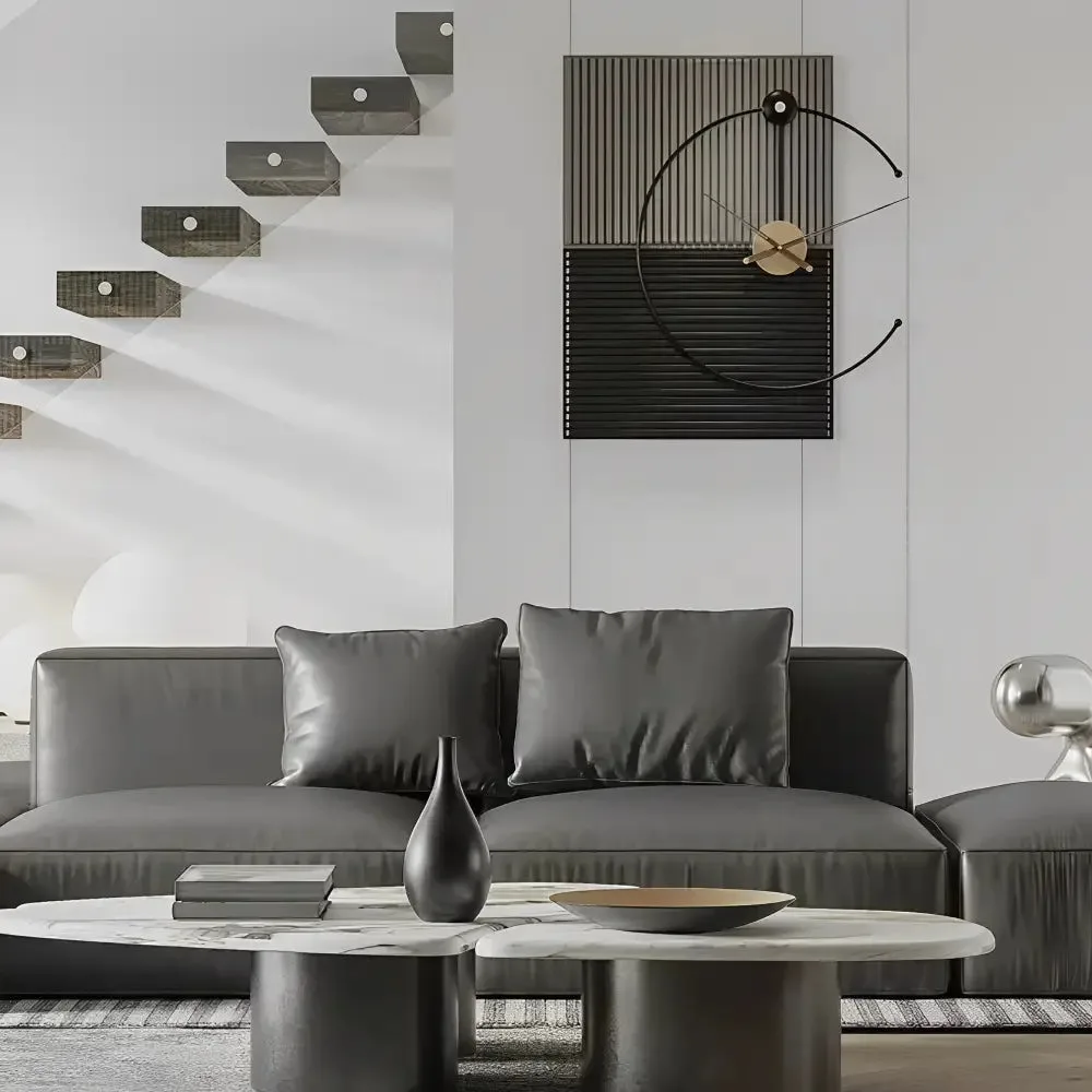 Design wandklokken in verschillende afmetingen