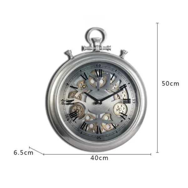 Horloge Rouage Tournant