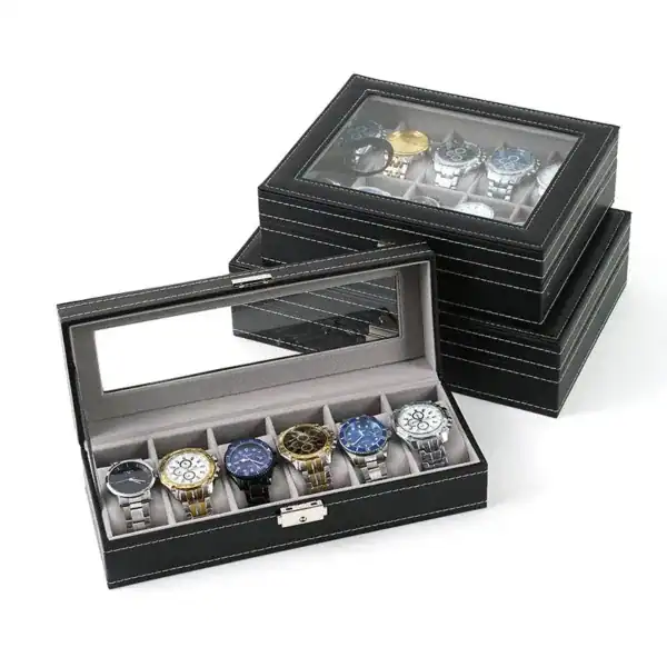 Horlogebox 12 horloges, diverse kleuren, foto 2