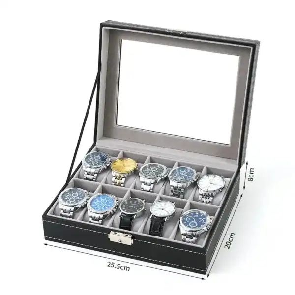 Horlogebox 12 horloges, diverse kleuren, foto 4