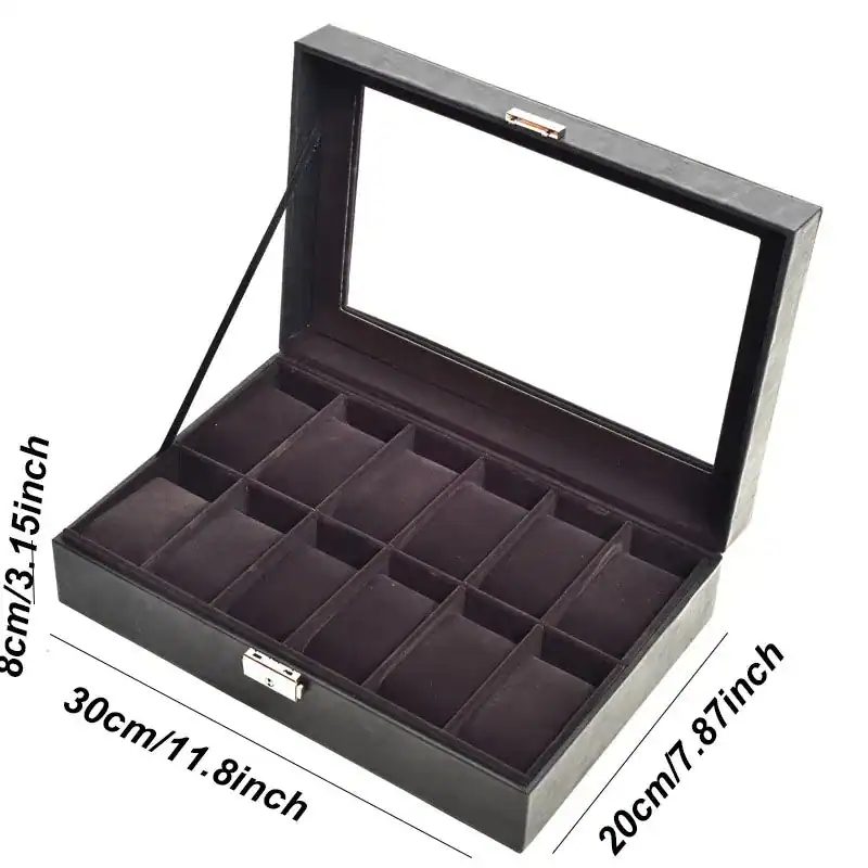 Horlogebox 6 horloges, elegante beige of bruine uitvoering, foto 10