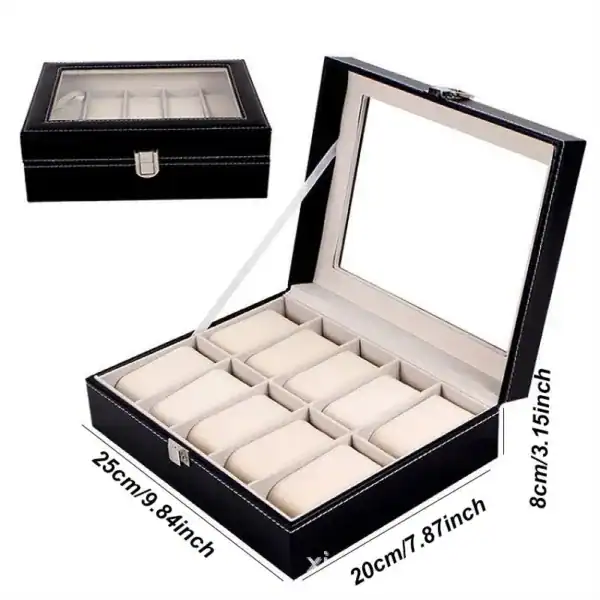 Horlogebox 6 horloges, elegante beige of bruine uitvoering, foto 13