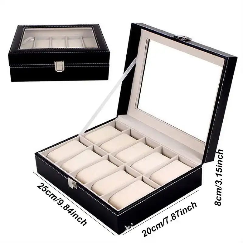Horlogebox 6 horloges, elegante beige of bruine uitvoering, foto 13