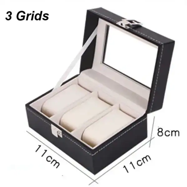 Horlogebox 6 horloges, elegante beige of bruine uitvoering, foto 15