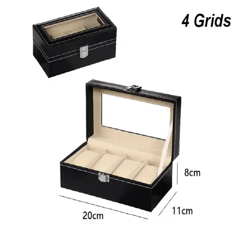 Horlogebox 6 horloges, elegante beige of bruine uitvoering, foto 16