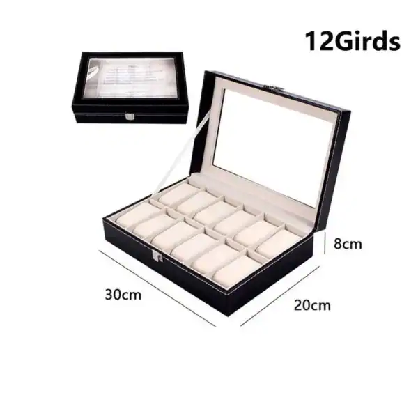 Horlogebox 6 horloges, elegante beige of bruine uitvoering, foto 17