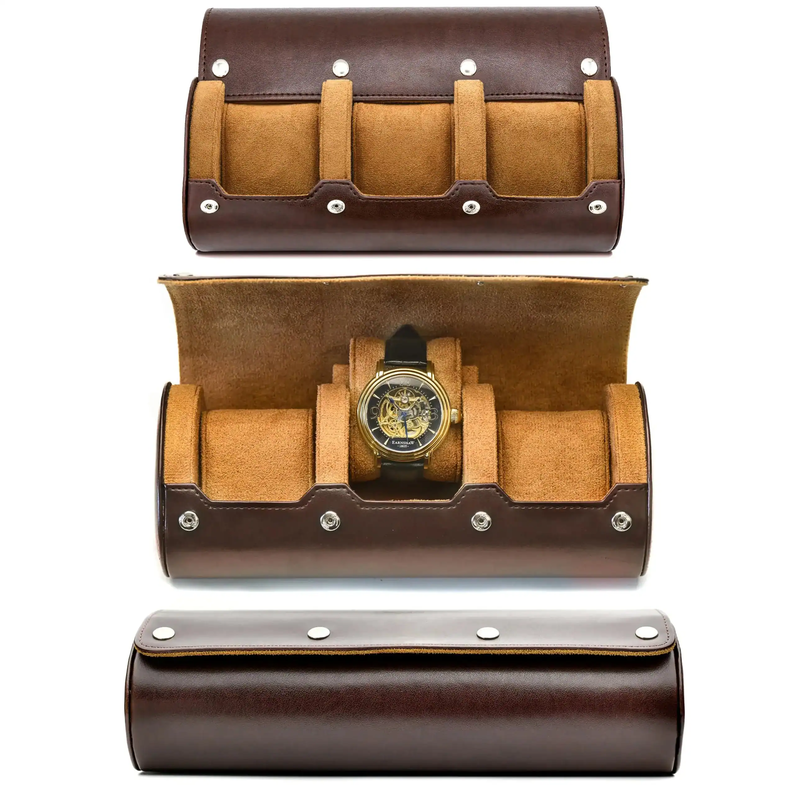 Horlogedoos voor 6 horloges, diverse kleuren en vakken, foto 24