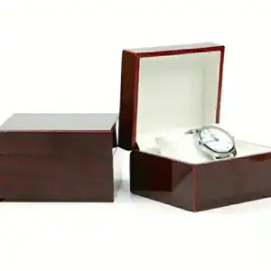 Houten horlogedoos, elegante cadeauverpakking