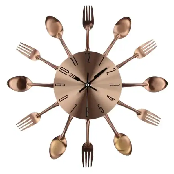 Keuken wandklok, diverse kleuren beschikbaar, foto 6