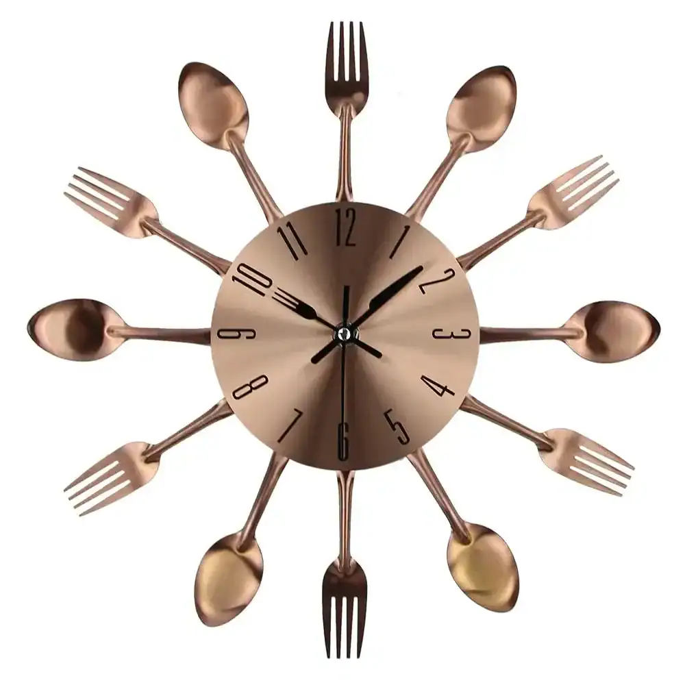 Keuken wandklok, diverse kleuren beschikbaar, foto 6