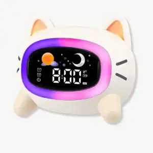Kinderwekker slaaptrainer, schattige kat