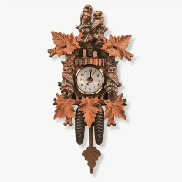 Koekoeksklok vintage, decoratief ontwerp