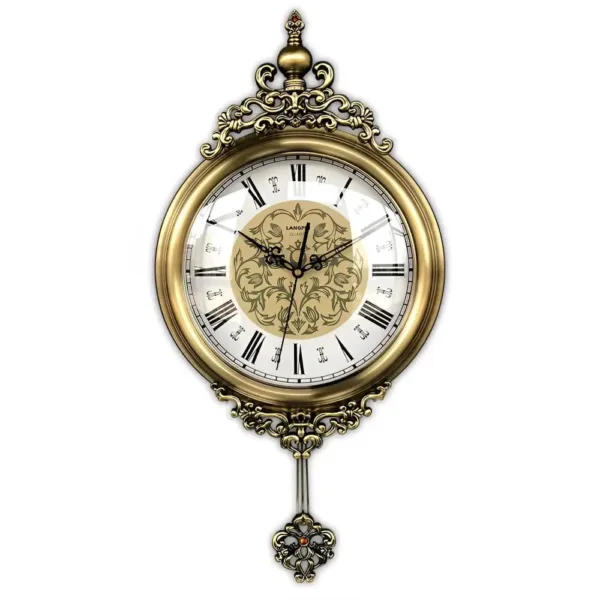 Vintage retro wandklok, met Romeinse cijfers