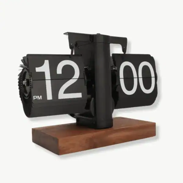 Retro flipklok, vintage ontwerp, foto 14