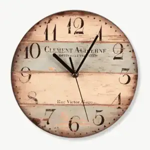 Vintage wandklokken, stijlvol ontwerp